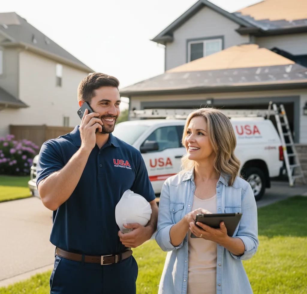 USA Roof Repair Experts customer support in Kent City